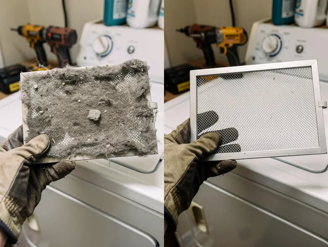 Professional lint trap cleaning by Bradenton Dryer Vent Cleaning in Bradenton