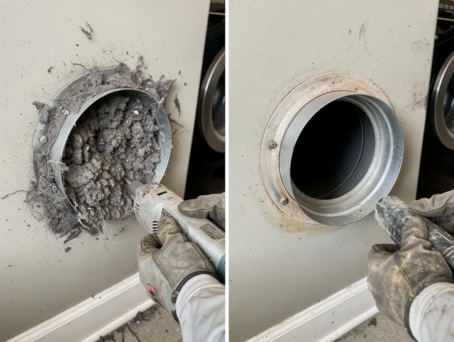 Professional clogged vent cleaning by Bradenton Dryer Vent Cleaning in Bradenton