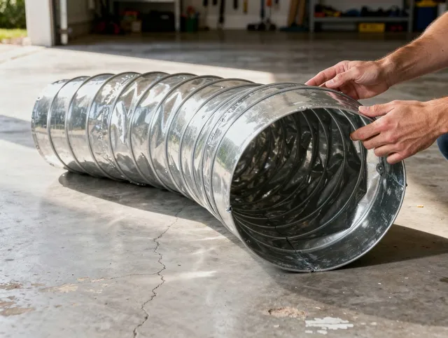 Bradenton Dryer Vent Cleaning specialist using advanced equipment for thorough duct cleaning in Bradenton