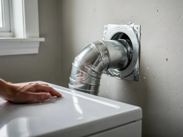 Bradenton Dryer Vent Cleaning expert performing professional dryer vent repair and installation in Bradenton