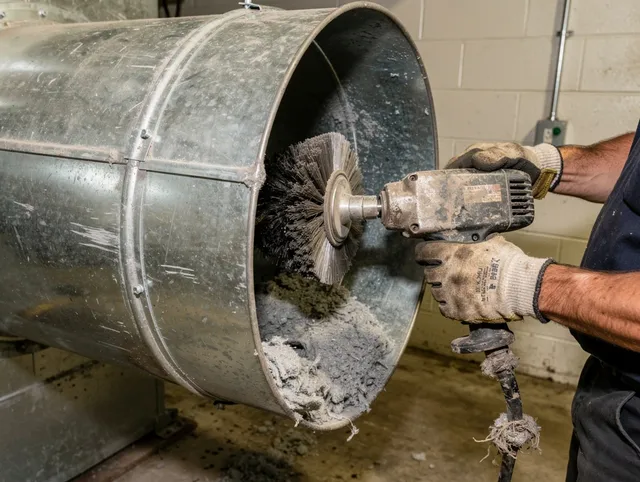 Industrial-grade dryer vent cleaning by Bradenton Dryer Vent Cleaning in Bradenton